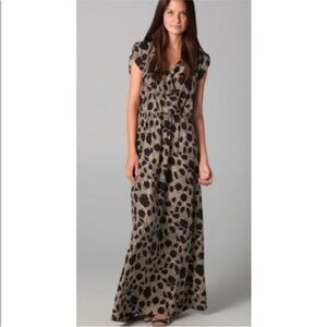Parker 100% silk maxi dress